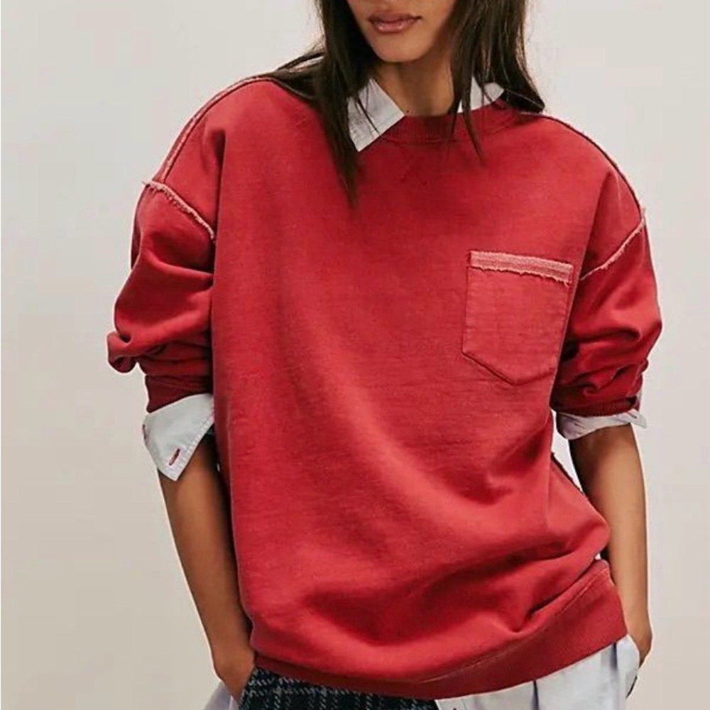 Free People Wallace Pullover Medium - image 1